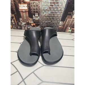 Dansko Krystal Black Women's Shoes Sandal Thong Flip Flop Medium Size 38